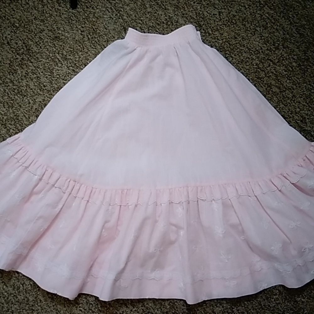 VTG 60s WEST ROCKMOUNT RANCH WEAR CUSTOM SKIRT SIZE ML /28/30 MADE IN U.S.A - Picture 8 of 9